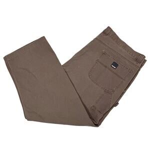 Craftsman Mens Brown Carpenter Pants 48x32 Workwear Jeans